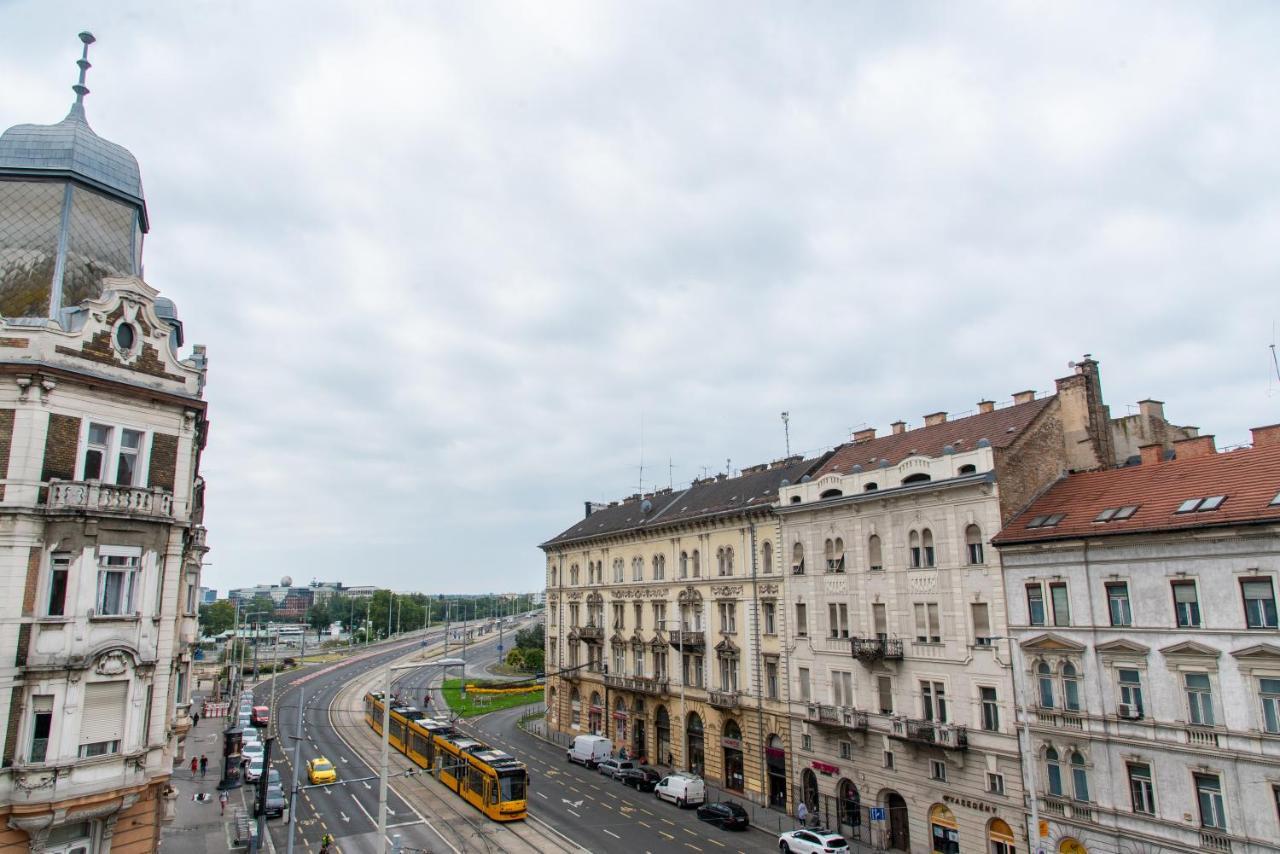 Ferenc Ring Panorama Apartment Budapest Bagian luar foto