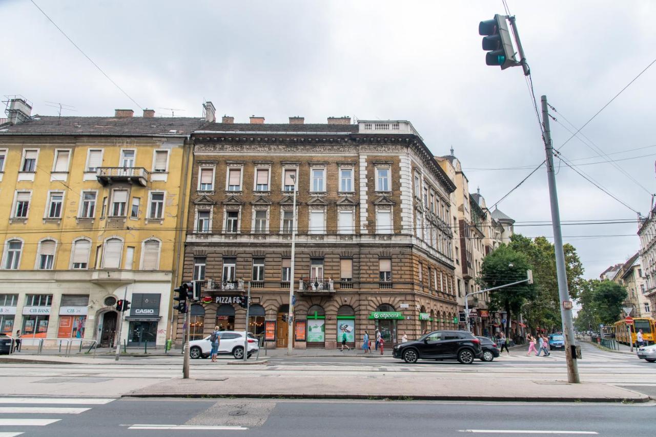 Ferenc Ring Panorama Apartment Budapest Bagian luar foto